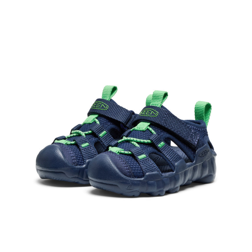 Toddlers' Hyperport H2 Sandal Naval Academy/Vibrant Green | Keen