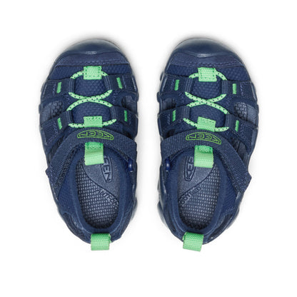 Toddlers' Hyperport H2 Sandal Naval Academy/Vibrant Green | Keen