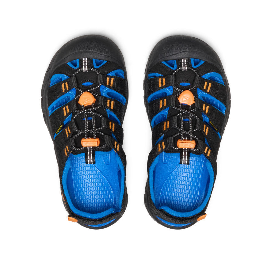 Big Kids' Newport Boundless Sandal Black/Precious Blue | Keen