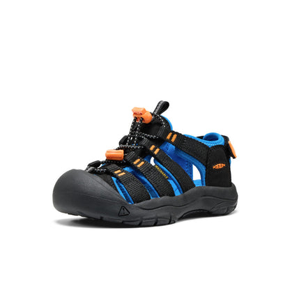 Little Kids' Newport Boundless Sandal Black/Precious Blue | Keen