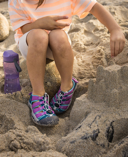 Little Kids' Newport Boundless Sandal Black/Precious Blue | Keen