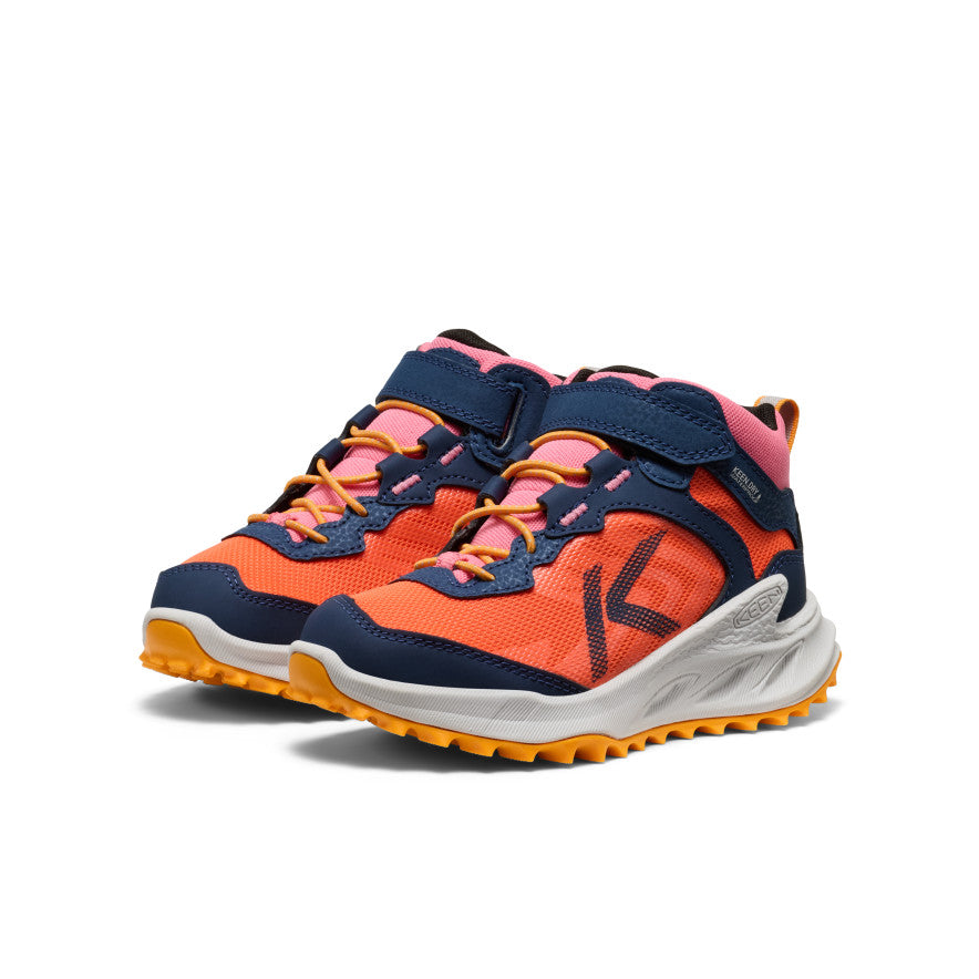 Little Kids' Zionic Waterproof Hiker Naval Academy/Nasturtium | Keen