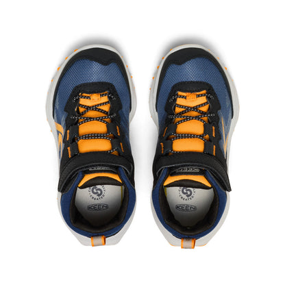 Little Kids' Zionic Waterproof Boot Naval Academy/Bright Marigold | Keen